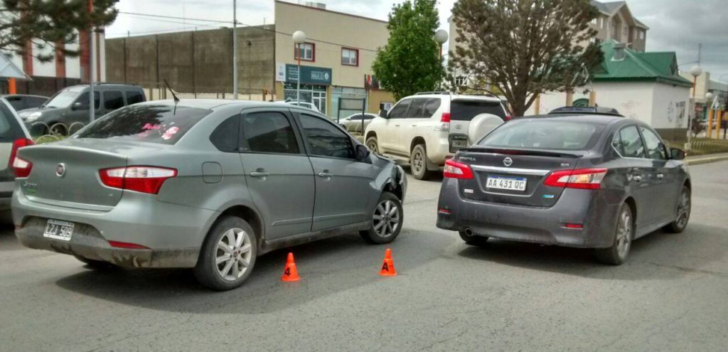 Por un choque en el centro, atendieron a una beba en el Hospital