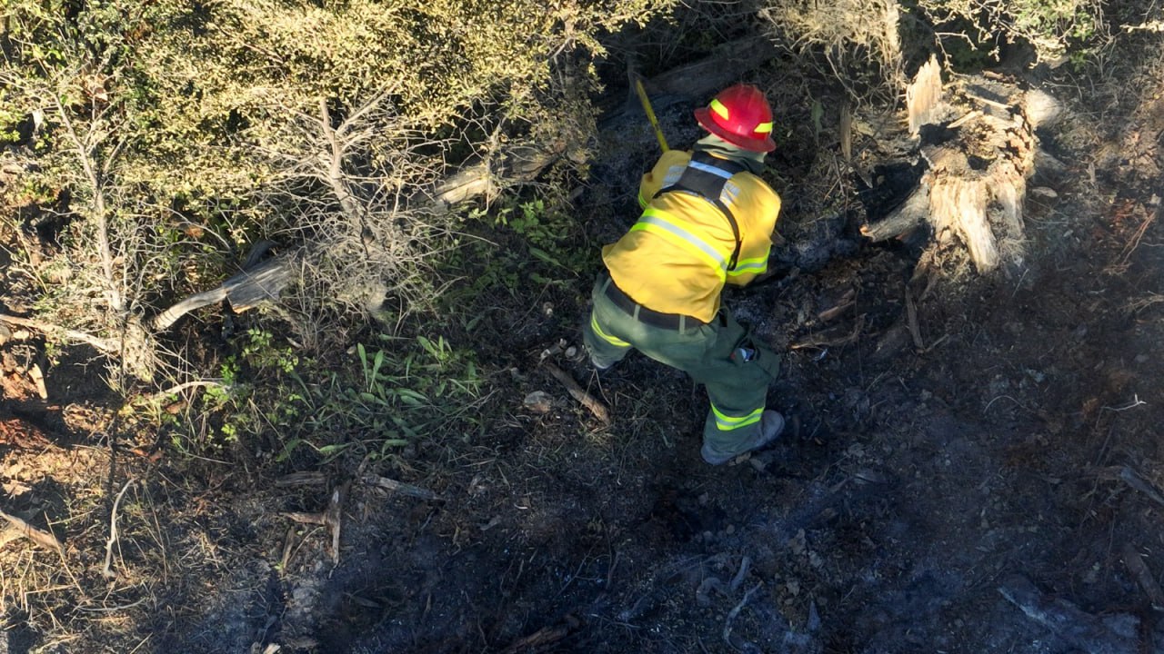 El incendio en la Estancia San Justo se mantiene circunscrito