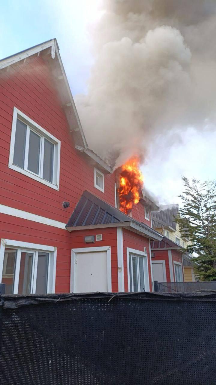 Controlan incendio en una vivienda de Ushuaia
