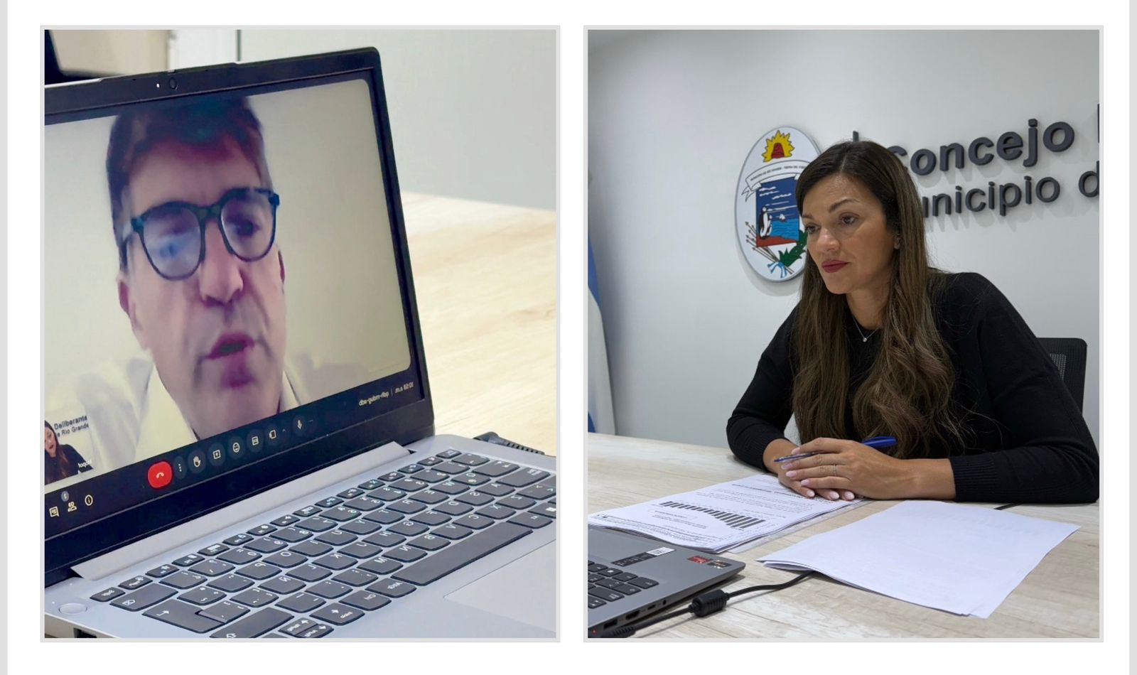 Zamora y Bilansky coincidieron en defender la industria fueguina
