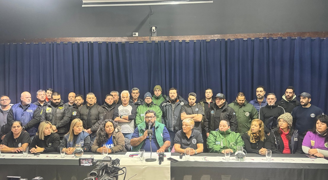 Paro en Tierra del Fuego, firme posición de la CGT