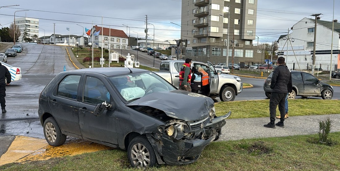 (VIDEO) Choque en Belgrano y Elcano