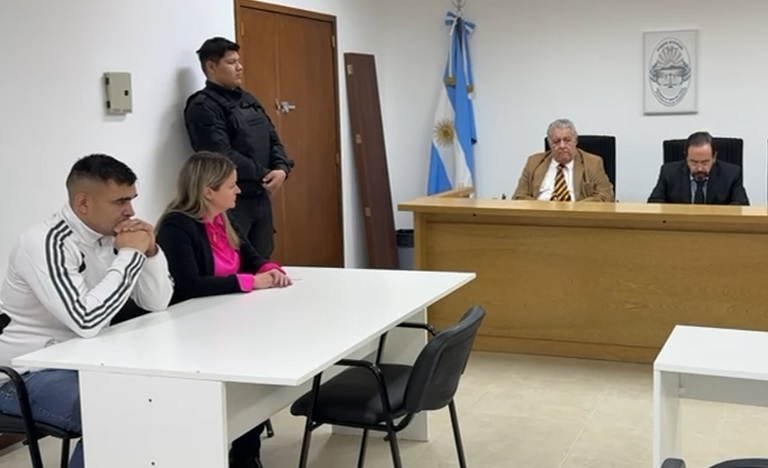 (VIDEO) Condenaron a prisión a un hombre por agredir a su ex pareja