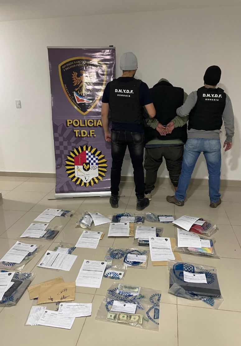 Dominicano con droga, fue detenido en Ushuaia