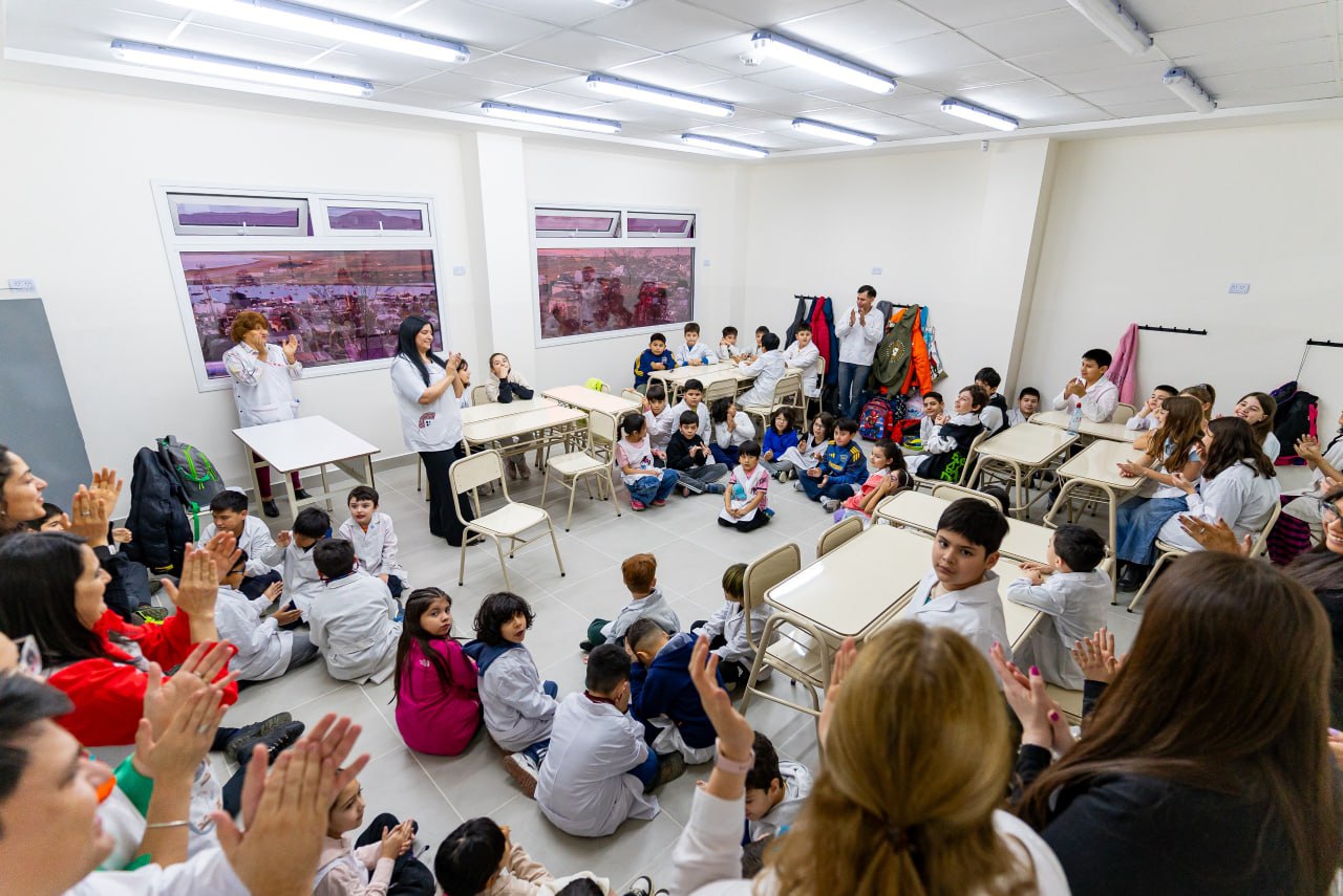 En el barrio Ecológico inauguraron la Escuela n°40