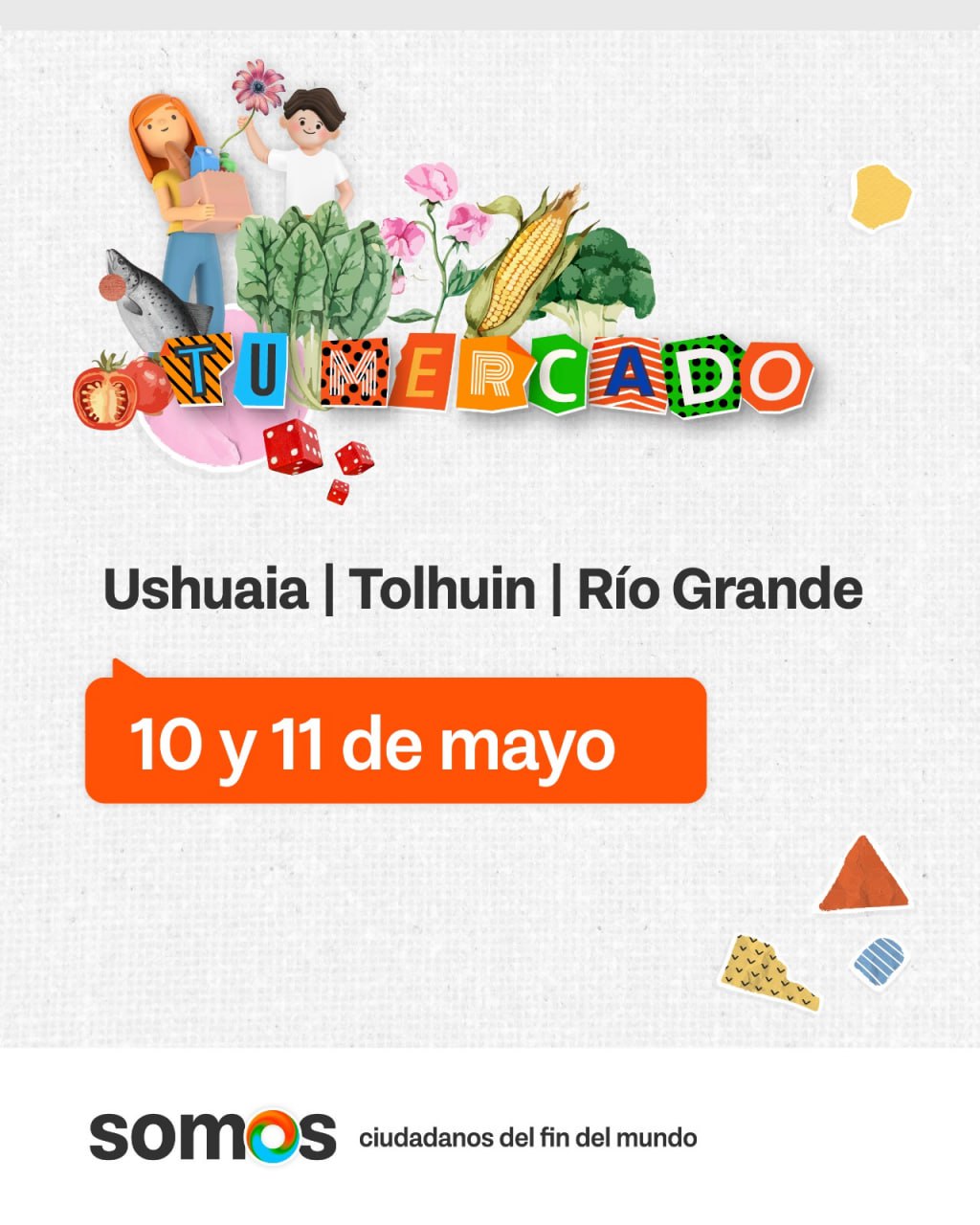 Organizan &#8220;Tu Mercado&#8221; para este fin de semana