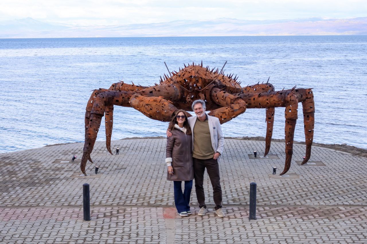 En Ushuaia, se inauguró el Paseo de la Centolla
