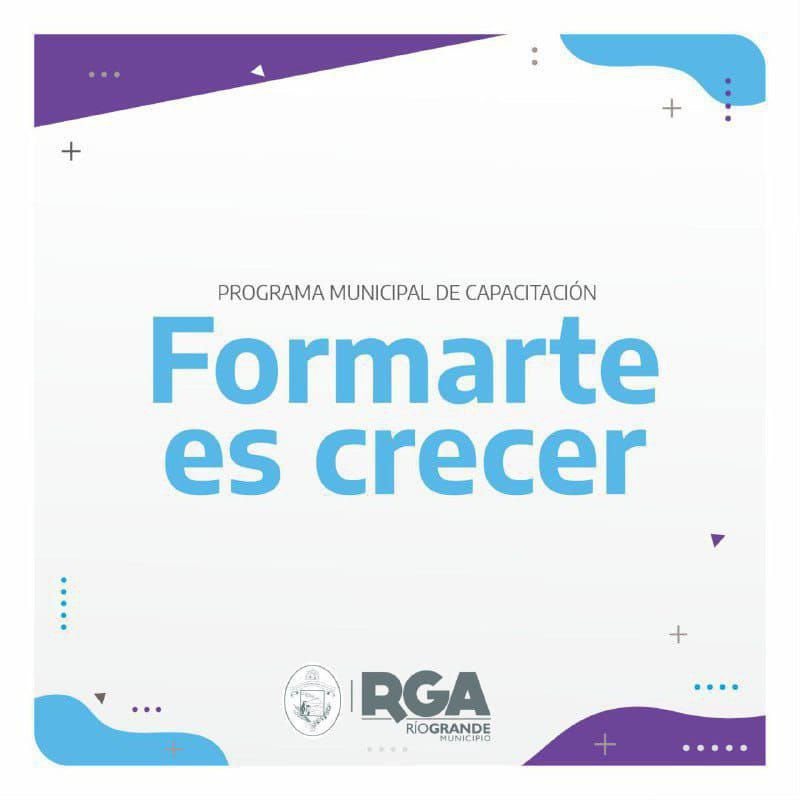 Llegan nuevas inscripciones para cursos del programa &#8220;Formarte es Crecer&#8221;