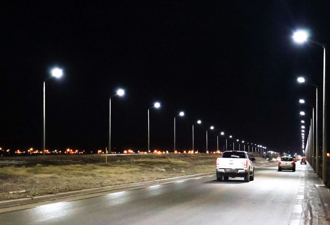 Importante obra de iluminación en Avda. San Martín Norte
