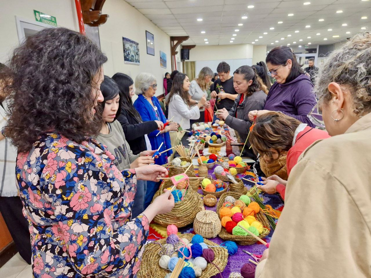 Se realizó el tercer encuentro de arte textil &#8220;Tejiendo en el Fin del Mundo&#8221;
