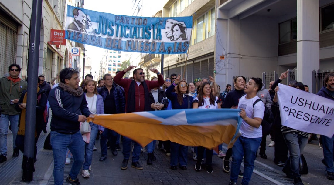 Vuoto en el acto de Cristina: &#8220;Aquí nadie se salva solo&#8221;