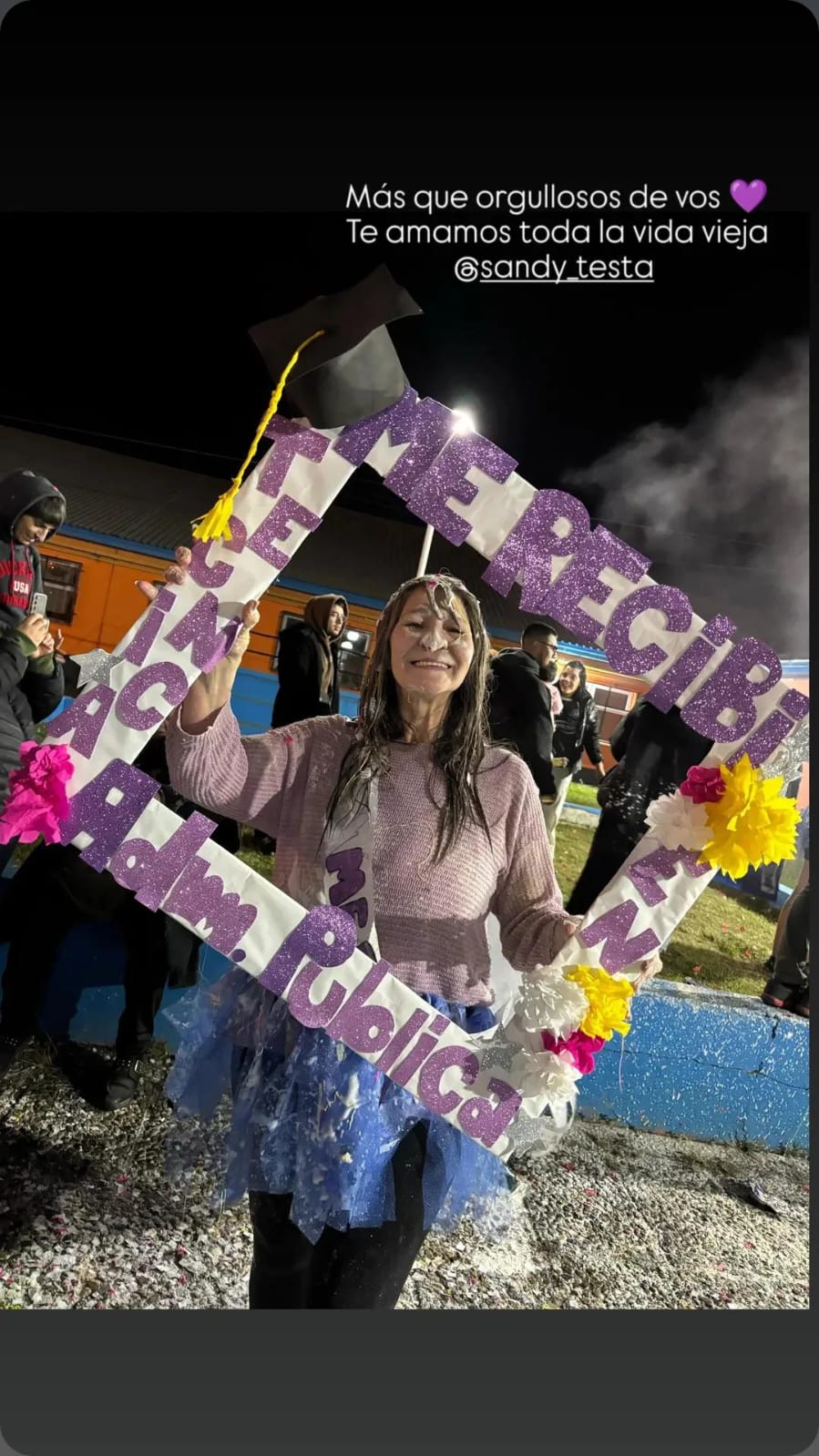 &#8220;Nunca es tarde para empezar&#8221;: La historia de Sandra, un ejemplo de lucha, resiliencia y superación