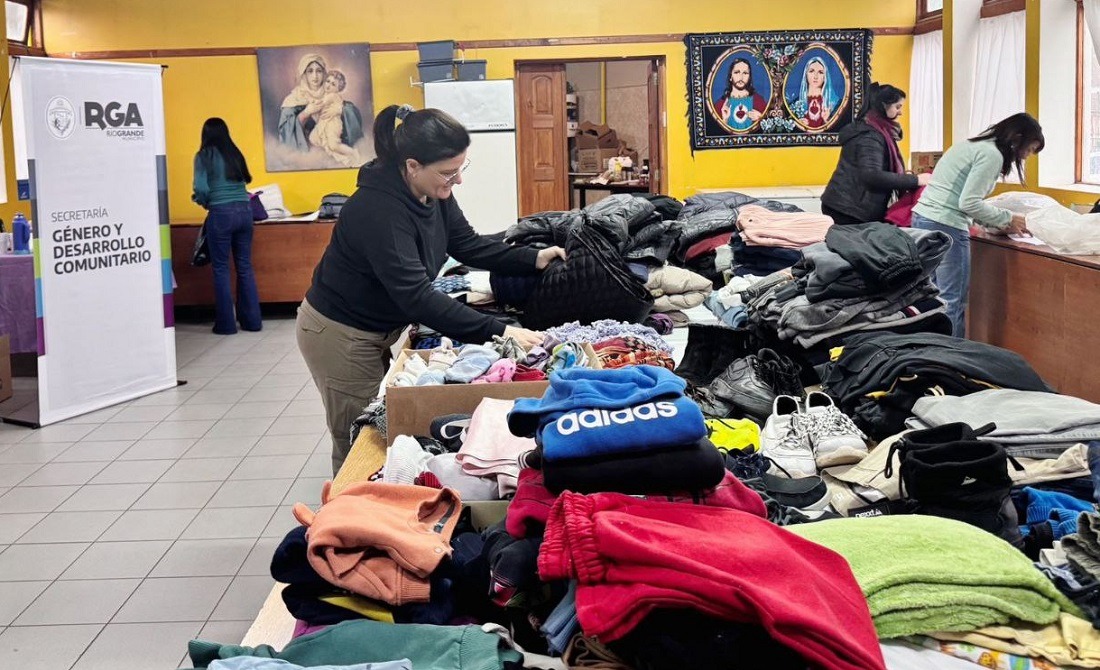 Río Grande reafirma su espíritu solidario en una nueva edición de la campaña “Lazos Comunitarios Abrigando Corazones”