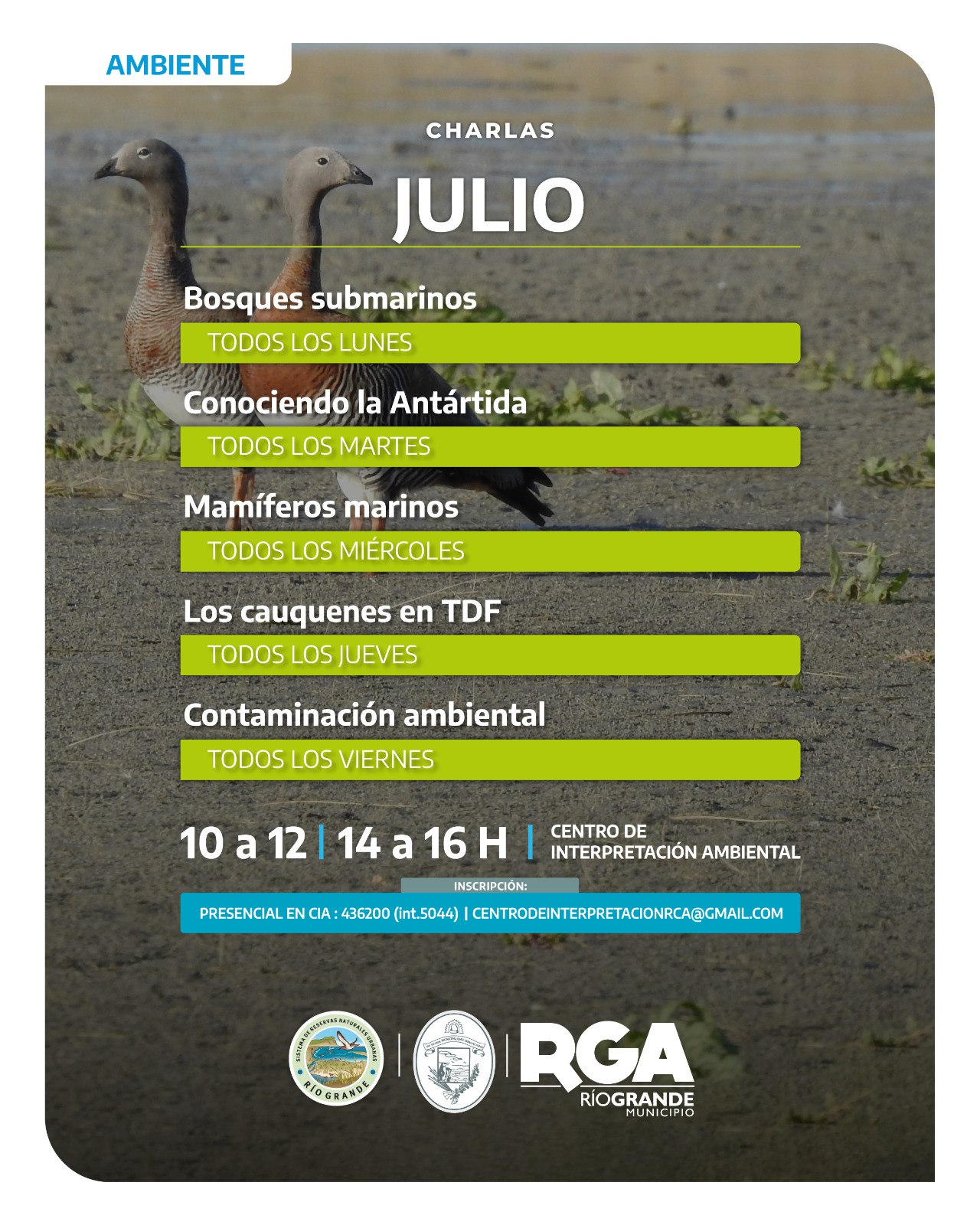 En este invierno, sumate a las actividades del Centro de Interpretación Ambiental