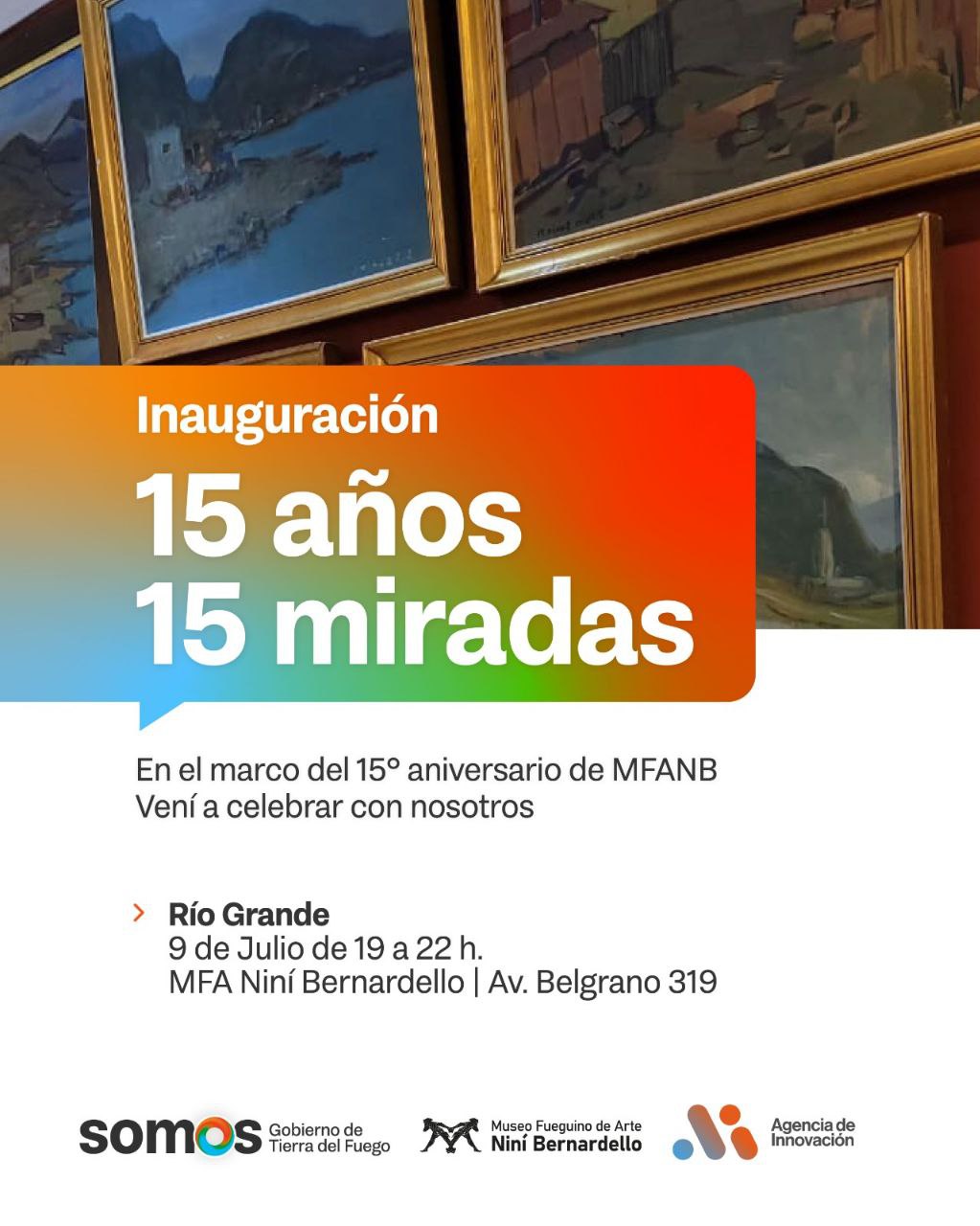 Actividades culturales por los 15 años del Museo Fueguino de Arte