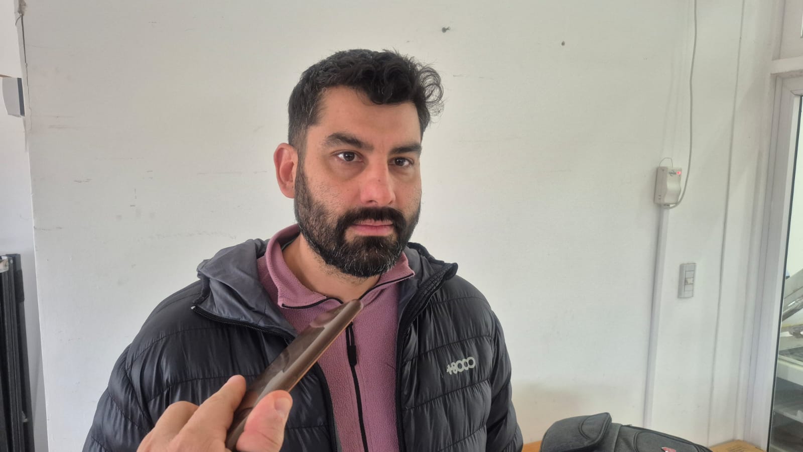 Esculturas de hielo, con visitantes en Tolhuin