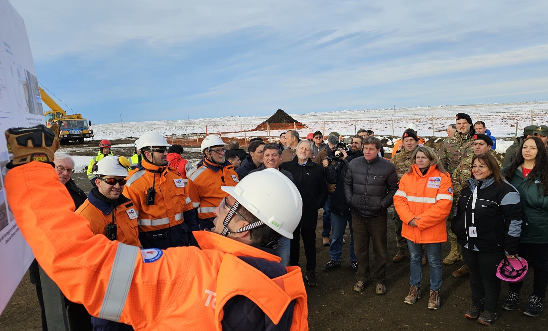 TotalEnergies presentó la etapa final del parque eólico más austral del mundo