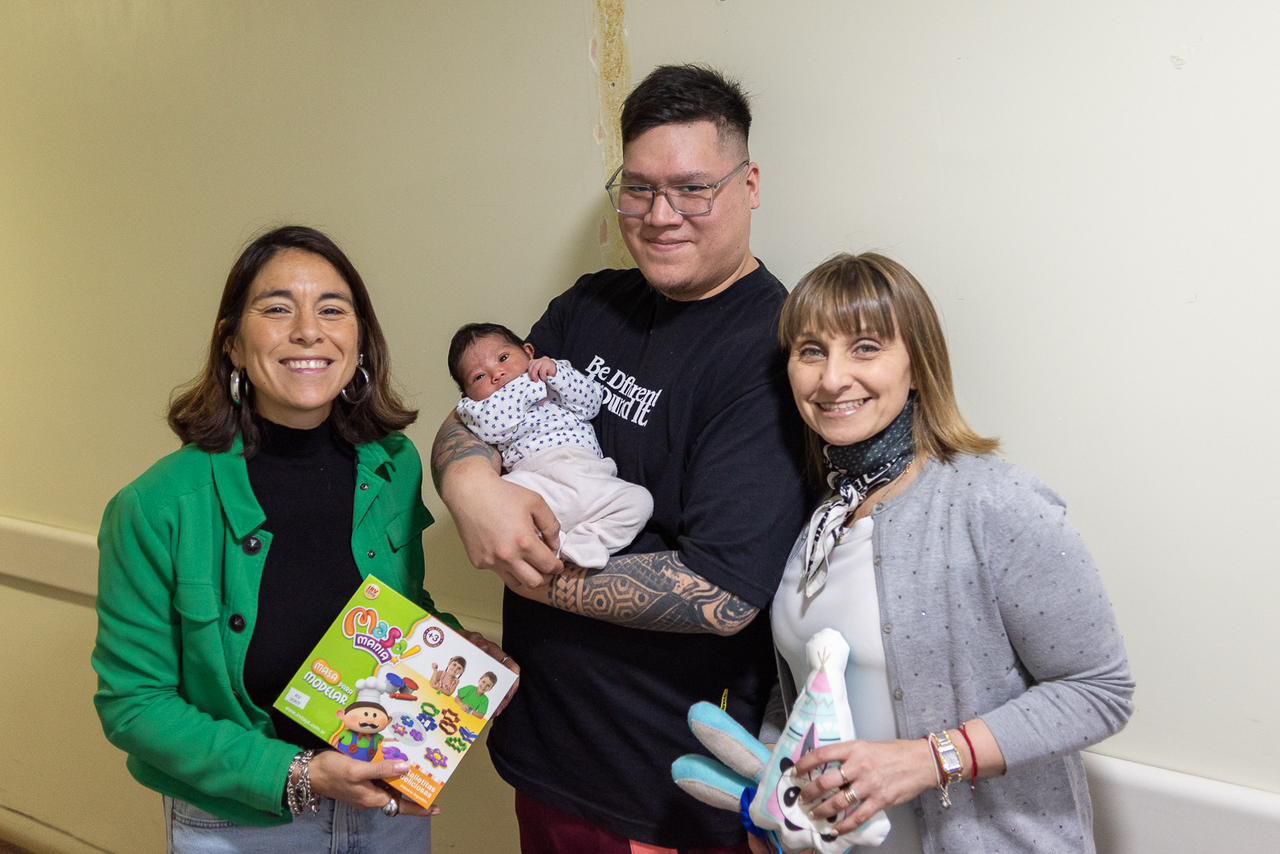 Día de las Infancias: el Municipio agasajó a recién nacidos/as y pacientes pediátricos
