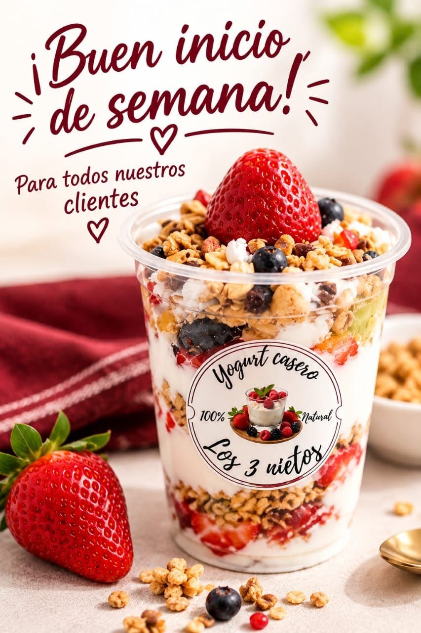 Yogurt los 3 Nietos expande su producción en Río Grande con opciones saludables y el lanzamiento de su kéfir casero