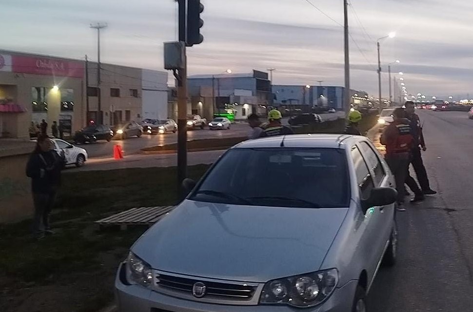 Conductora lesionada en un choque en RG