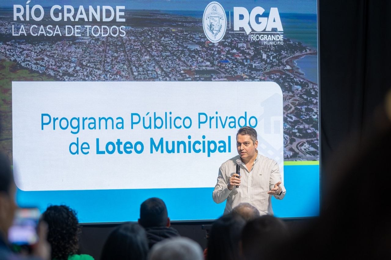 Presentaron un programa público-privado de loteo de terrenos