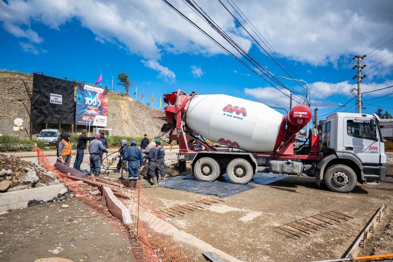 El Municipio avanza con obras en distintos sectores de Ushuaia